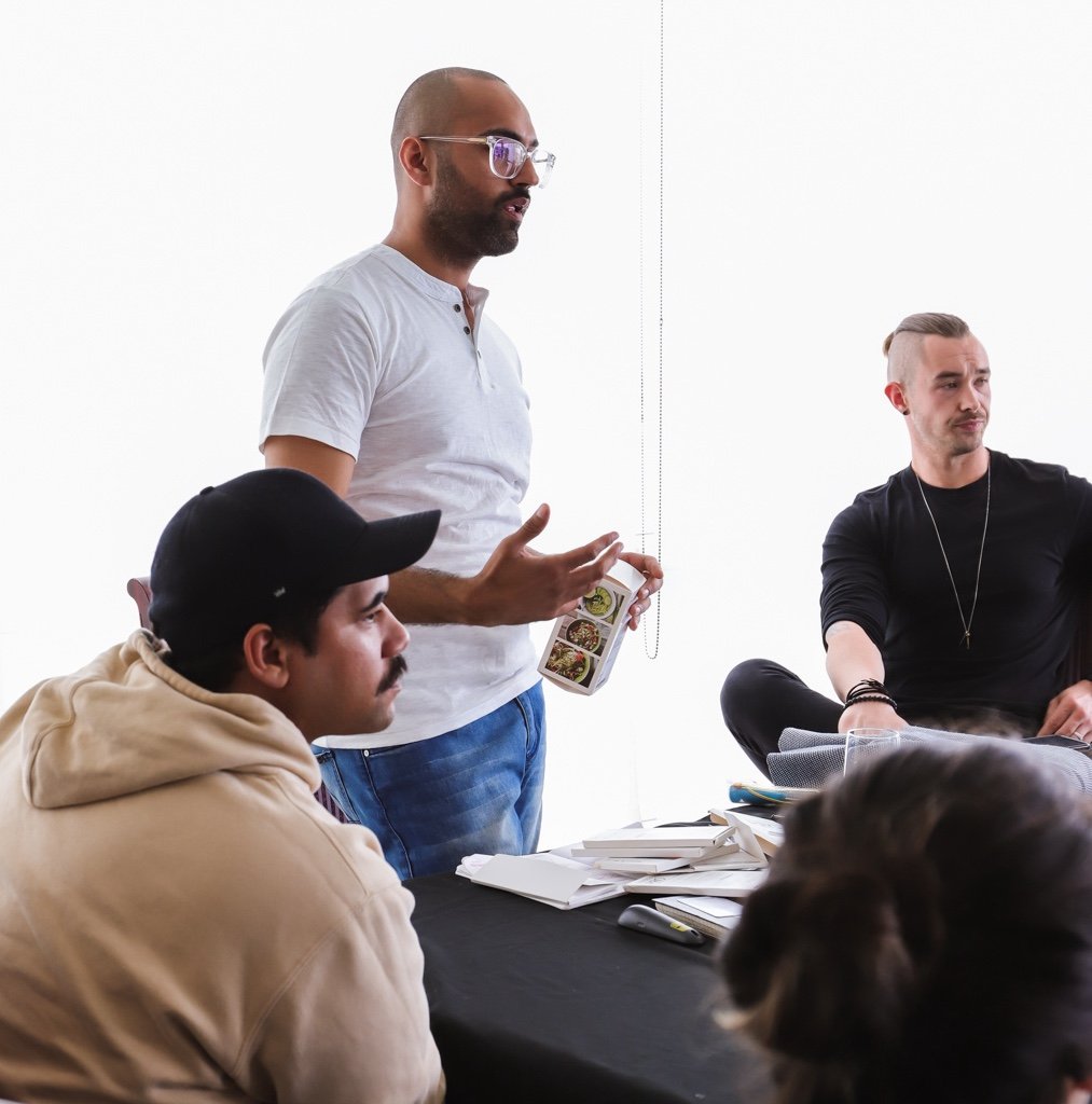 Jay coaching a workshop
